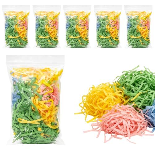 Nauze Foraging Shredded Paper for Birds