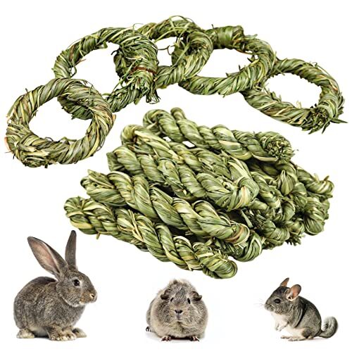 Episkey Timothy Grass Chew Toys for Small Animals