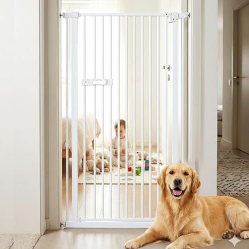 Aeroflexa Extra Tall Pet Gate for Cats & Dogs