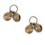 Febbya Copper Collar Bells for Small Animals
