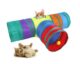 Foldable 3-Way Cat Tunnel for Small Animals