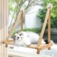Catism Wooden Cat Hammock for Windows
