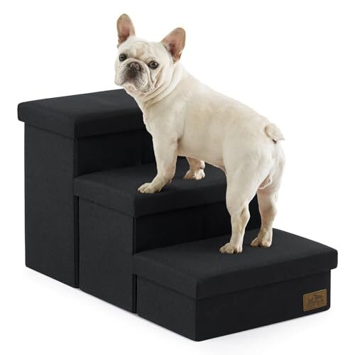 Cozy Kiss Foldable Dog Steps with Storage