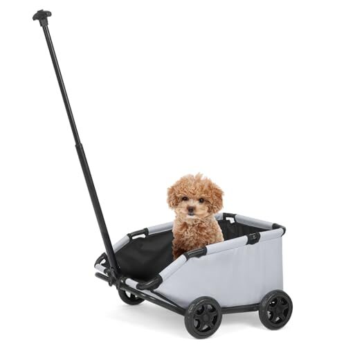 Aesraou Mini Dog Stroller for Small Dogs