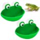 2 Pack Suction Cup Feeding Dish for Reptiles & Amphibians