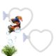 Fukaisu Training Swim Rings for Betta Fish