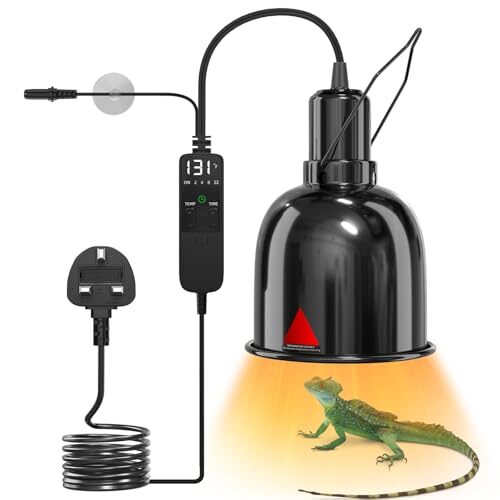 GlowUp Digital Reptile Heat Lamp Fixture