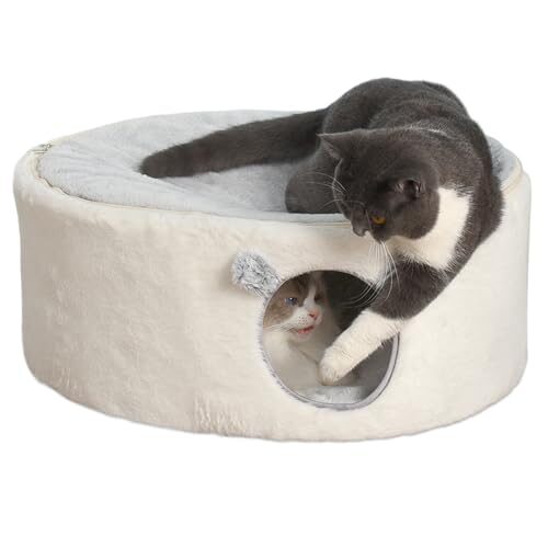 Guusii Home Multi-Level Cat House for Large Cats