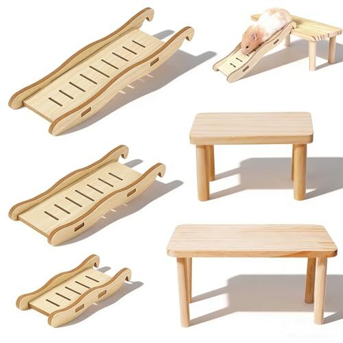 Wooden Hamster Platform For Small Animals