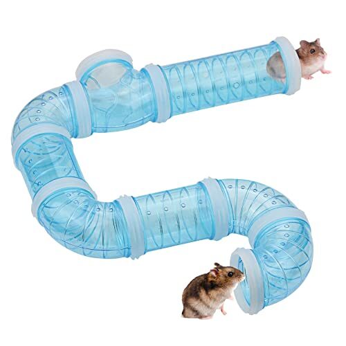 Transparent Hamster Tubes And Tunnels Kit