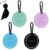 Dog Waste Bag Holder Pack Of 4 With Carabiner