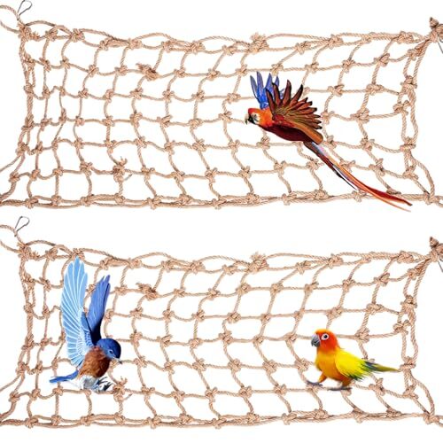 Hanging Climbing Net for Birds and Small Animals