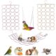 Hanging Rope Net 2 Pack for Small Animals & Birds