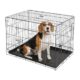 Harbour Housewares Heavy Duty Dog Crate for Medium Dogs