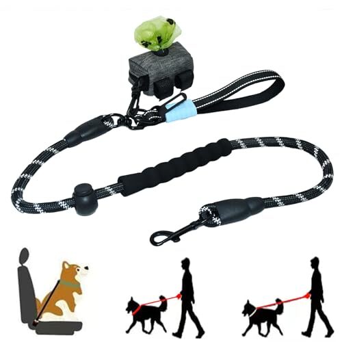 Tiesenci Heavy Duty Dog Training Lead for Large Dogs