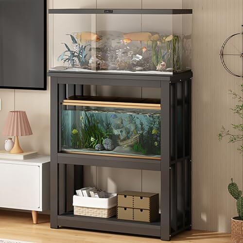 Heavy Duty Aquarium Stand Cabinet For Large Tanks