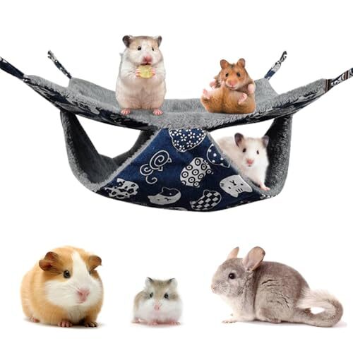 Henyall Two-Layer Hammock for Small Animals