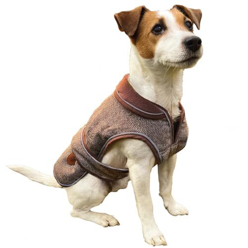 HugglePets Reflective Dog Coat for Large Dogs
