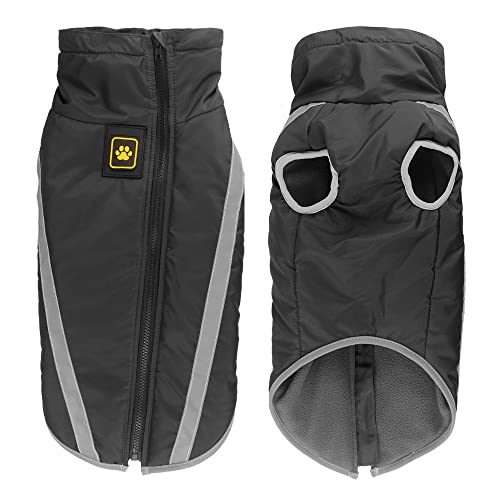 Idepet Waterproof Dog Coat for Small to Large Dogs