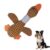 Filoeex Brown Plush Goose Dog Squeak Toy