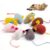 Rokahebi Interactive Catnip Mouse Toys for Cats