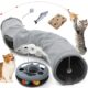 Ygjt Interactive Cat Tunnel for Indoor Cats