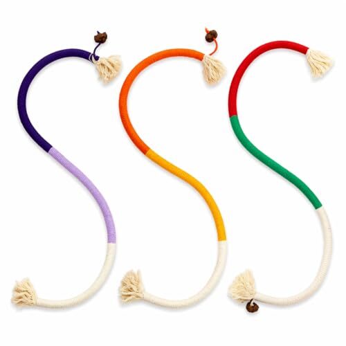Interactive Cotton Rope Cat Toy for Kittens