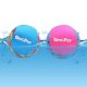 Bingpet Floating Dog Ball 2 Pack for Dogs