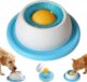 Slow Feeder Bowl with Rotating Ball for Dogs and Cats