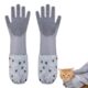 Pet Grooming Glove With Extended Length