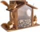 Wooden Squirrel Feeder