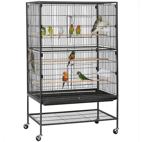 Yaheetech Large Parrot Cage With Stand And Wheels