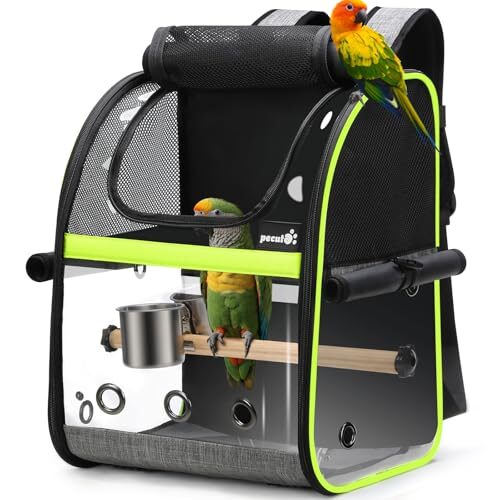 Pecute Breathable Parrot Travel Backpack