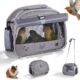 Portable Pet Travel Carrier for Small Animals
