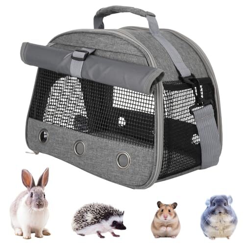 Portable Small Animal Carrier for Rabbits