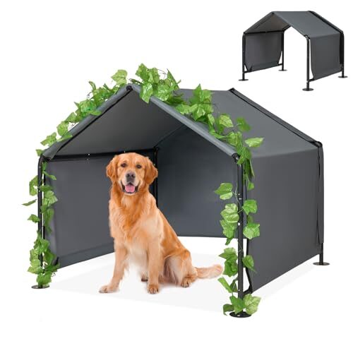 LitaiL Outdoor Dog House for Large Dogs
