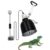 Lucky Farm Clip-On Heat Lamp Holder for Reptiles
