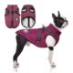 LUOWAN Reflective Dog Coat With Built-In Harness