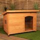 Samuel Alexander Wooden Dog House for Medium Dogs