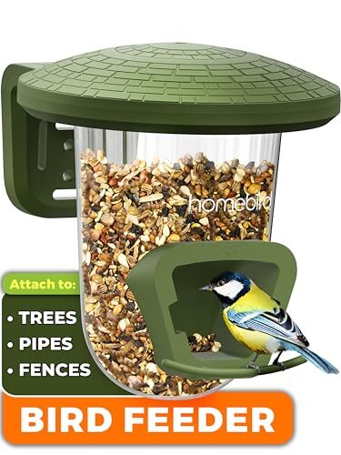 PerchPod Mountable Bird Feeder for Small Birds
