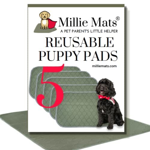 Millie Mats Washable Training Pads for Small Dogs and Cats