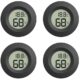 Digital Thermo Hygrometer For Reptiles 4 Pack