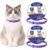 Myrloft Adjustable Cat Collar for Small Medium and Large Cats