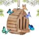 Wooden Butterfly House For Garden Wildlife