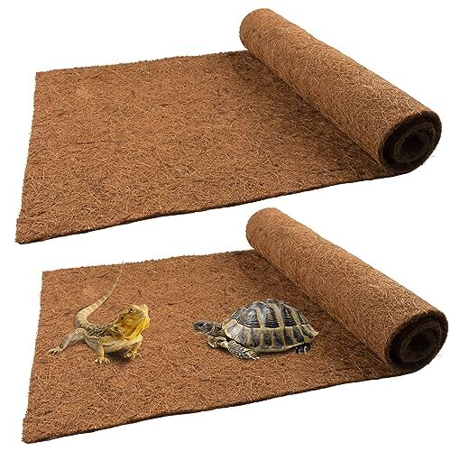 Coconut Fibre Reptile Carpet 2 Pack