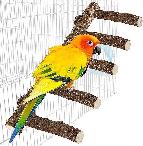 Wooden Bird Ladder for Small Animals