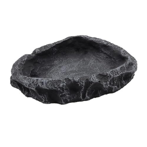 ZONADAH Resin Terrarium Water Bowl for Geckos