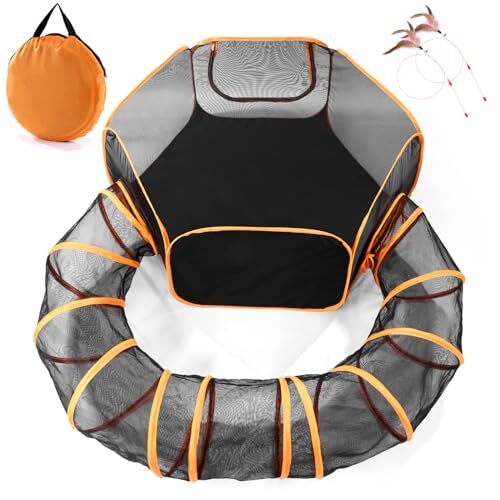 Odoland Large Small Animal Tunnel for Hamsters