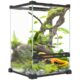 PawHut Glass Terrarium for Reptiles and Amphibians