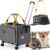Pawzidea Large Dog Carrier with Wheels